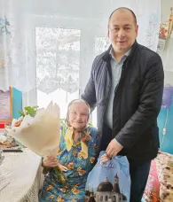 94 года исполнилось ветерану Великой Отечественной войны, труженице тыла Валентине Ивановне Исаевой