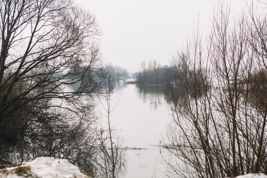 Уровень воды в Тёше достиг рекордной отметки - 119 мБс