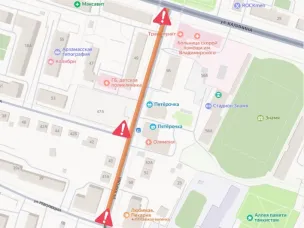 В связи с проведением массового мероприятия "БМ -Фест" 25 июля 2025 года с 13.00 часов до 22.30 часов будет перекрыто движение по ул. Кирова.