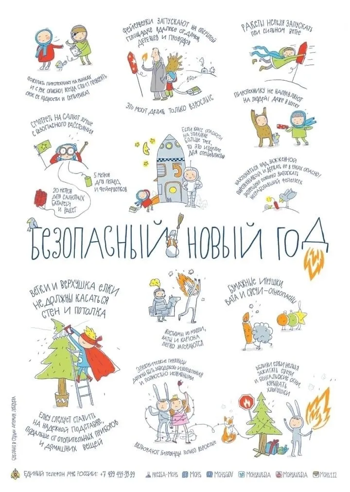 Безопасный Новый год