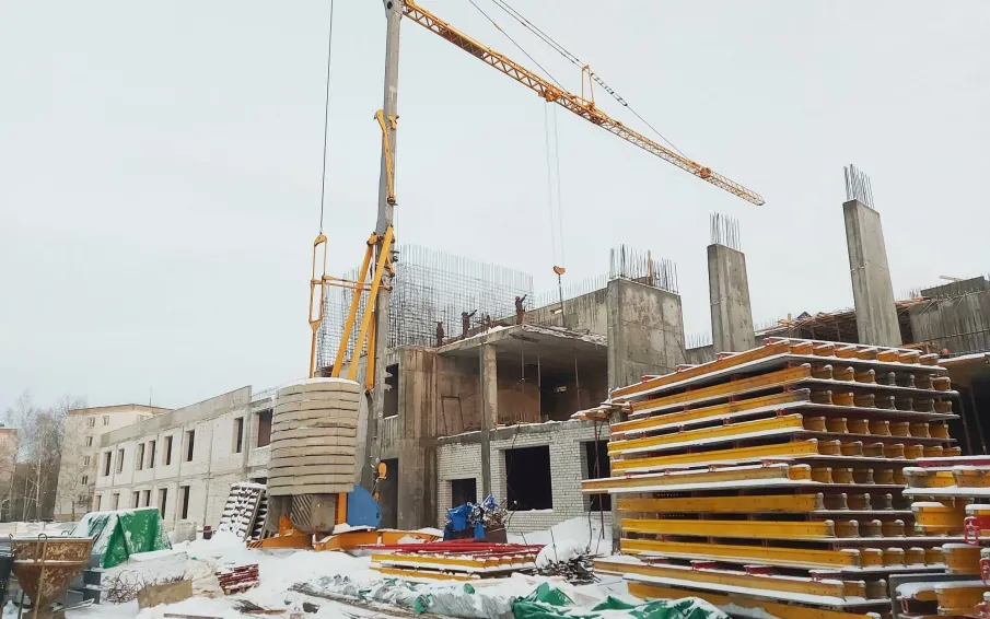 Строительство центра культурного развития постепенно возвращается в график работ