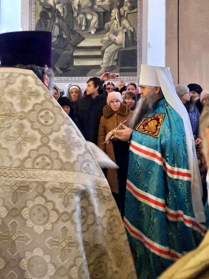 Сегодня состоялось освящение придела в честь Всех святых и святителя Николая Чудотворца в Воскресенском соборе