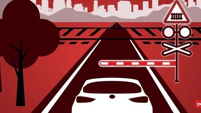 Железнодорожный переезд — точка повышенной опасности