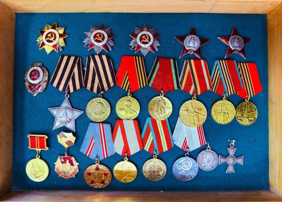 Награды и личные вещи ветерана Великой Отечественной войны П.П.Щенникова пополнили фонды Арзамасского историко-художественного музея