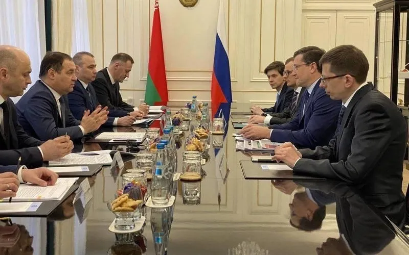 В Минске губернатор Нижегородской области Глеб Никитин и председатель правительства республики Беларусь Роман Головченко провели рабочую встречу