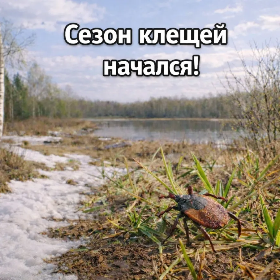 В Нижегородской области начался сезон активности клещей