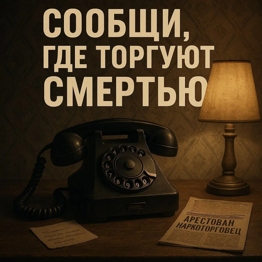 «Сообщи, где торгуют смертью»