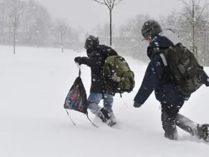 Министерство образования и науки региона дало рекомендации о посещении школ в период сильных морозов