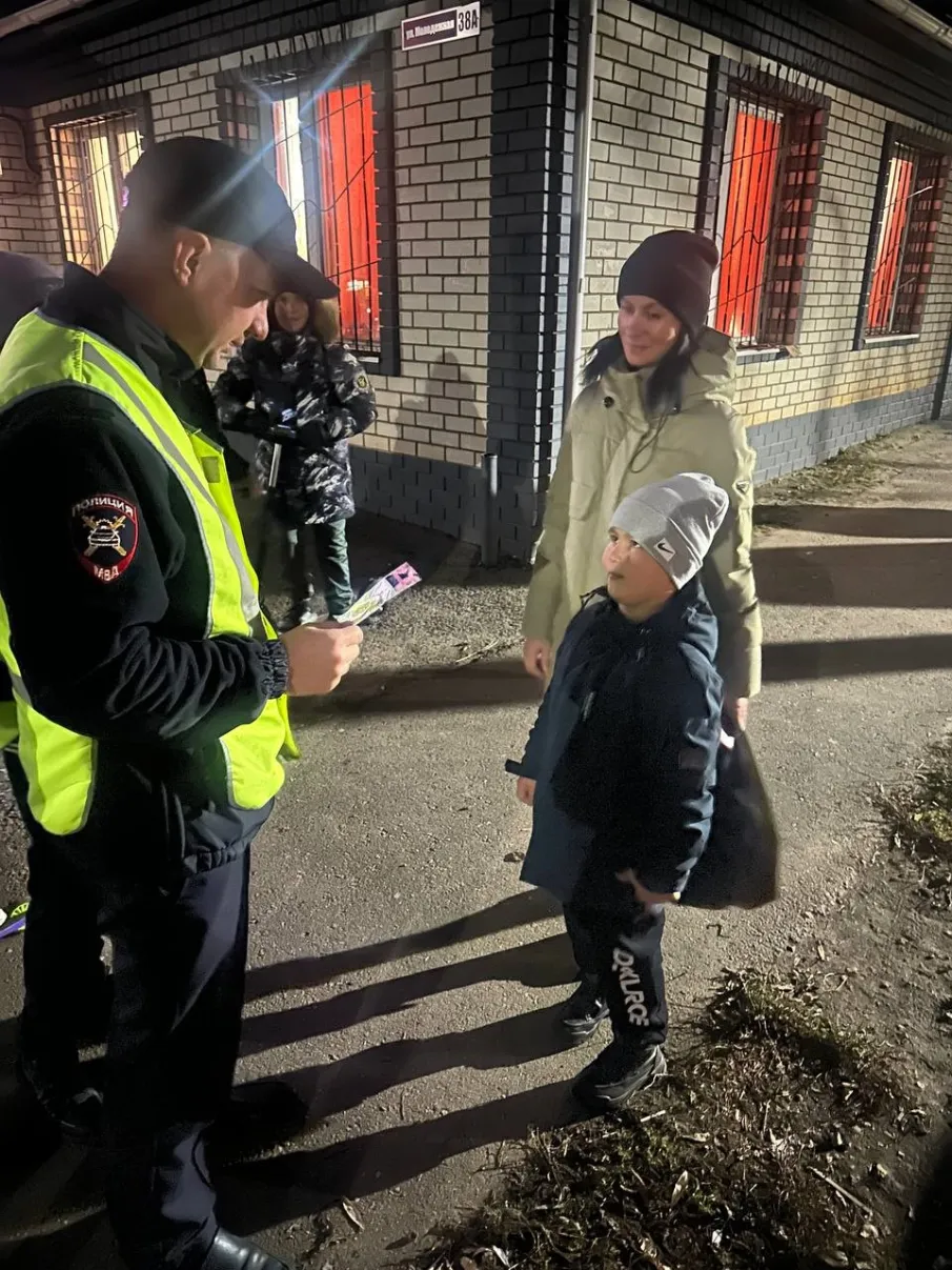 В Арзамасе прошла акция «Засветись – берегись пешехода»