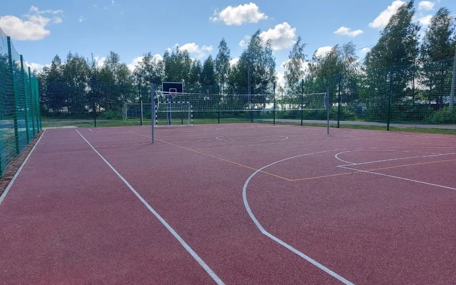 В Арзамасе завершилось благоустройство школьного стадиона в рамках проекта «Вам решать»
