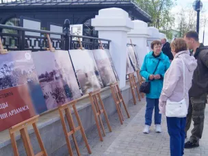 На территории обновленного Ленинского садика Арзамасский историко-художественный музей открыл свой павильон