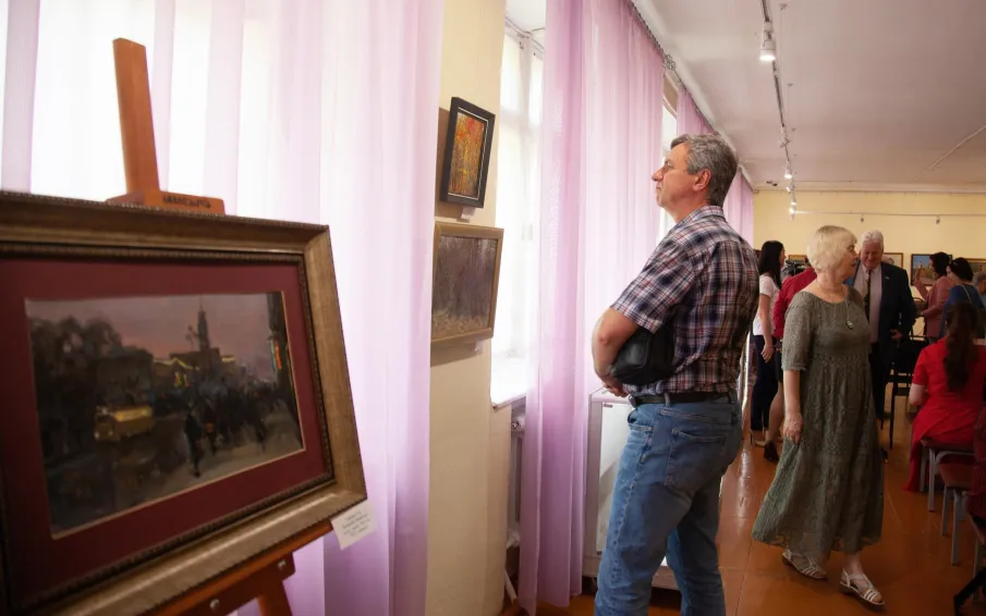 Выставка, посвященная 105-летию со дня рождения арзамасского художника Сергея Сорокина