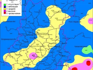 На территории г.о.г. Арзамас установился 4 класс пожароопасности лесов и торфяников