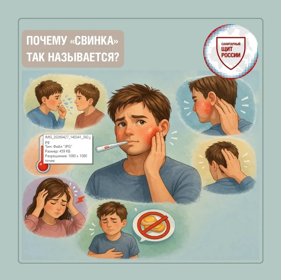 Многие слышали про заболевание «свинка», но не все знают, что его медицинское название — эпидемический паротит