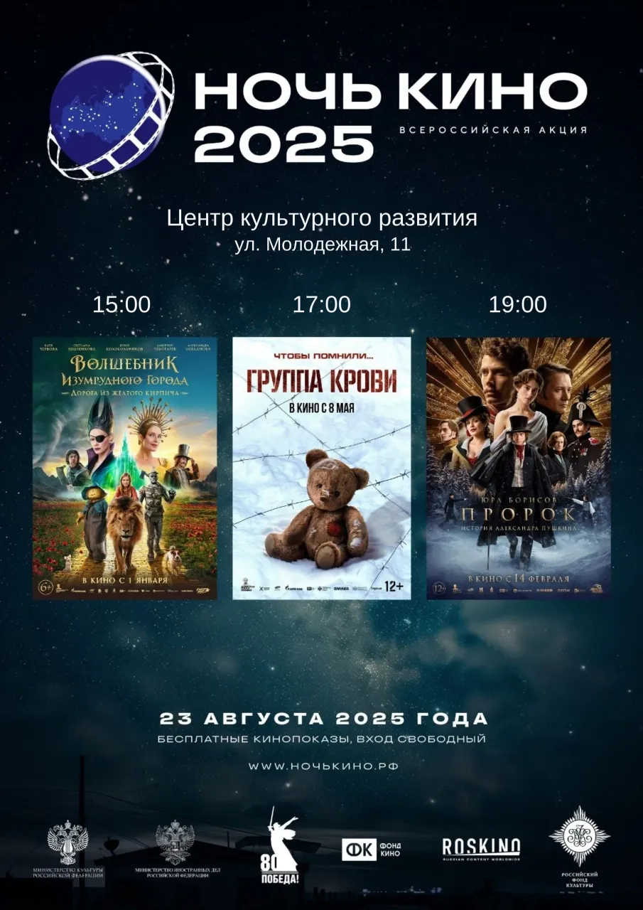 Ночь кино - 2025