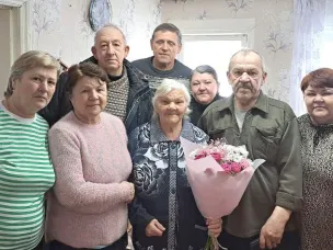 Свой 95-летний юбилей отметила ветеран Великой Отечественной войны Анна Николаевна Марина