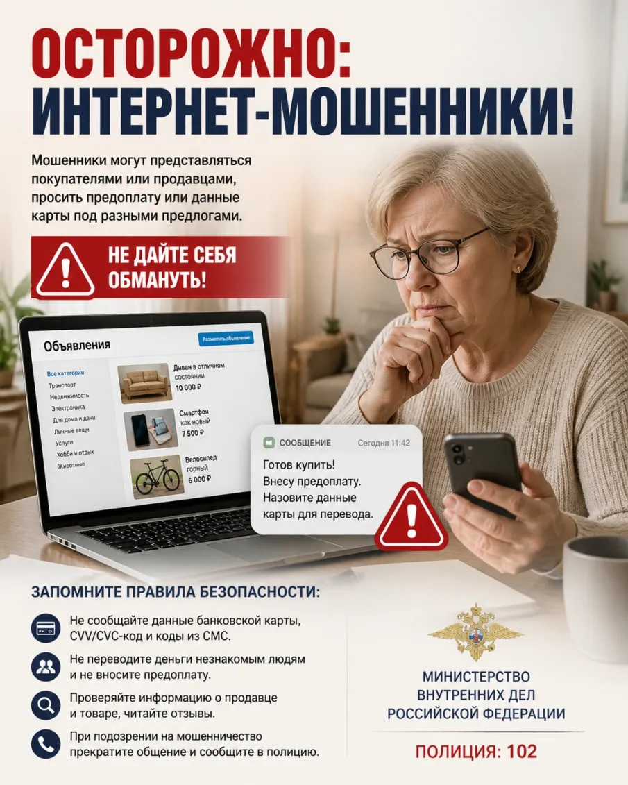 Осторожно: интернет-мошенники!