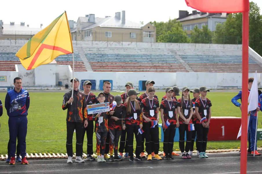 Арзамасская команда по пожарно-спасательному спорту снова заняла 1 место