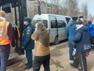 Нижегородская область приняла третий поезд с эвакуированными жителями