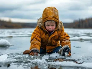 Беспечность на льду может стоить жизни!