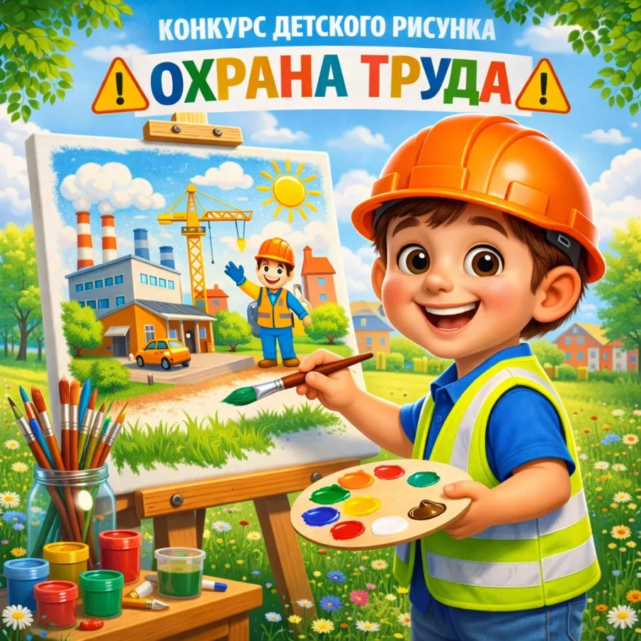 Конкурс детского рисунка «Охрана труда глазами детей»