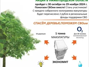 Zдай бумагу – помоги СВОим