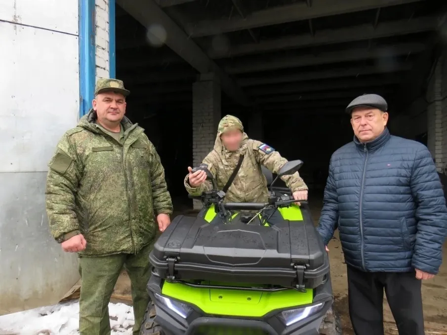 В Арзамасе передали вездеход бойцам на СВО