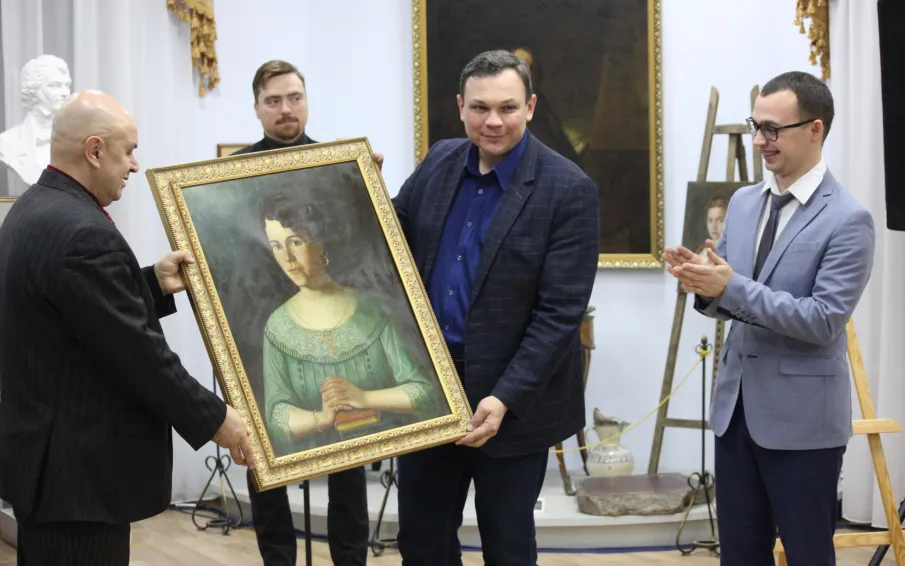 В Арзамас передана картина основателя первой в России провинциальной школы живописи А.В. Ступина