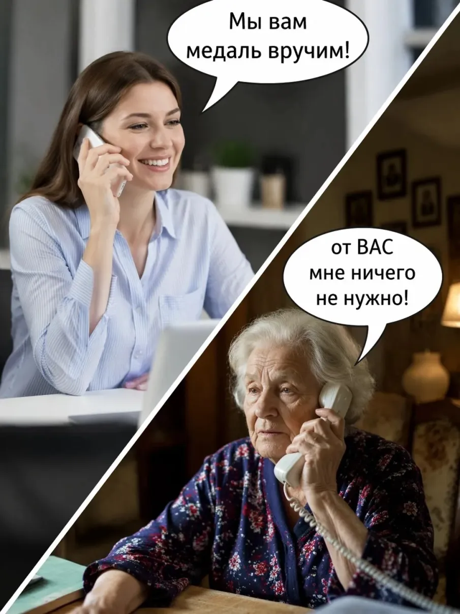 Вам звонят и предлагают прийти за медалями в администрацию г.о.г. Арзамас?