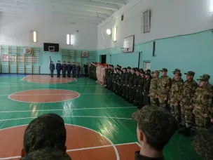 На базе МБОУ СШ № 2 им. А. С. Пушкина проведен муниципальный этап областных соревнований «Нижегородская Зарница»
