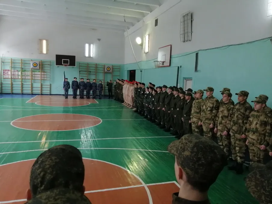 На базе МБОУ СШ № 2 им. А. С. Пушкина проведен муниципальный этап областных соревнований «Нижегородская Зарница»