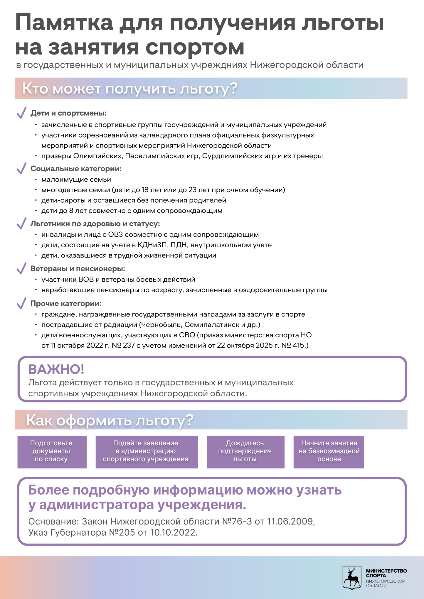 Памятка спорт